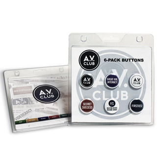 Illustration for article titled Extra, extra, get your red-hot AVC buttons here!